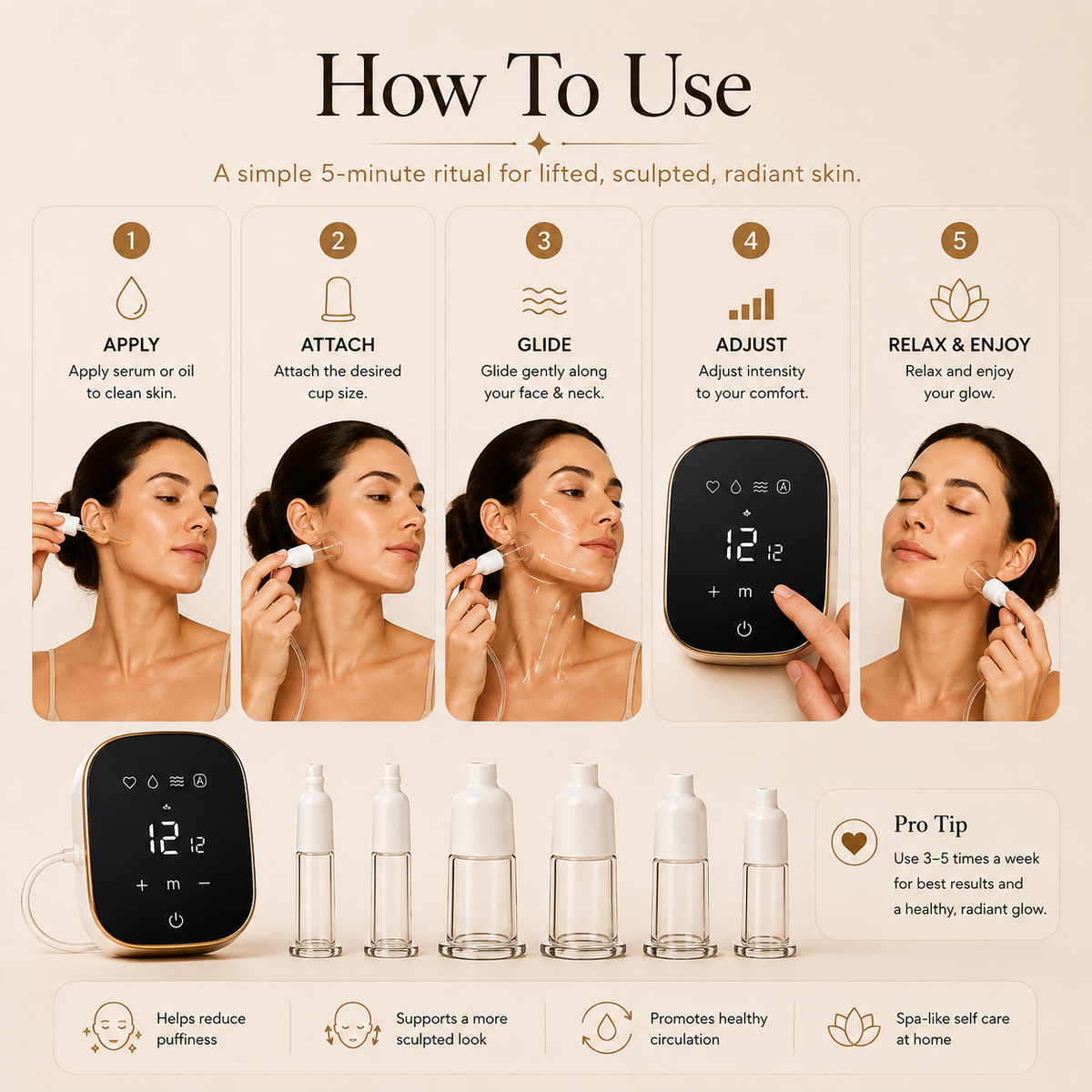 Glowviee™ Facial Sculpting Cups