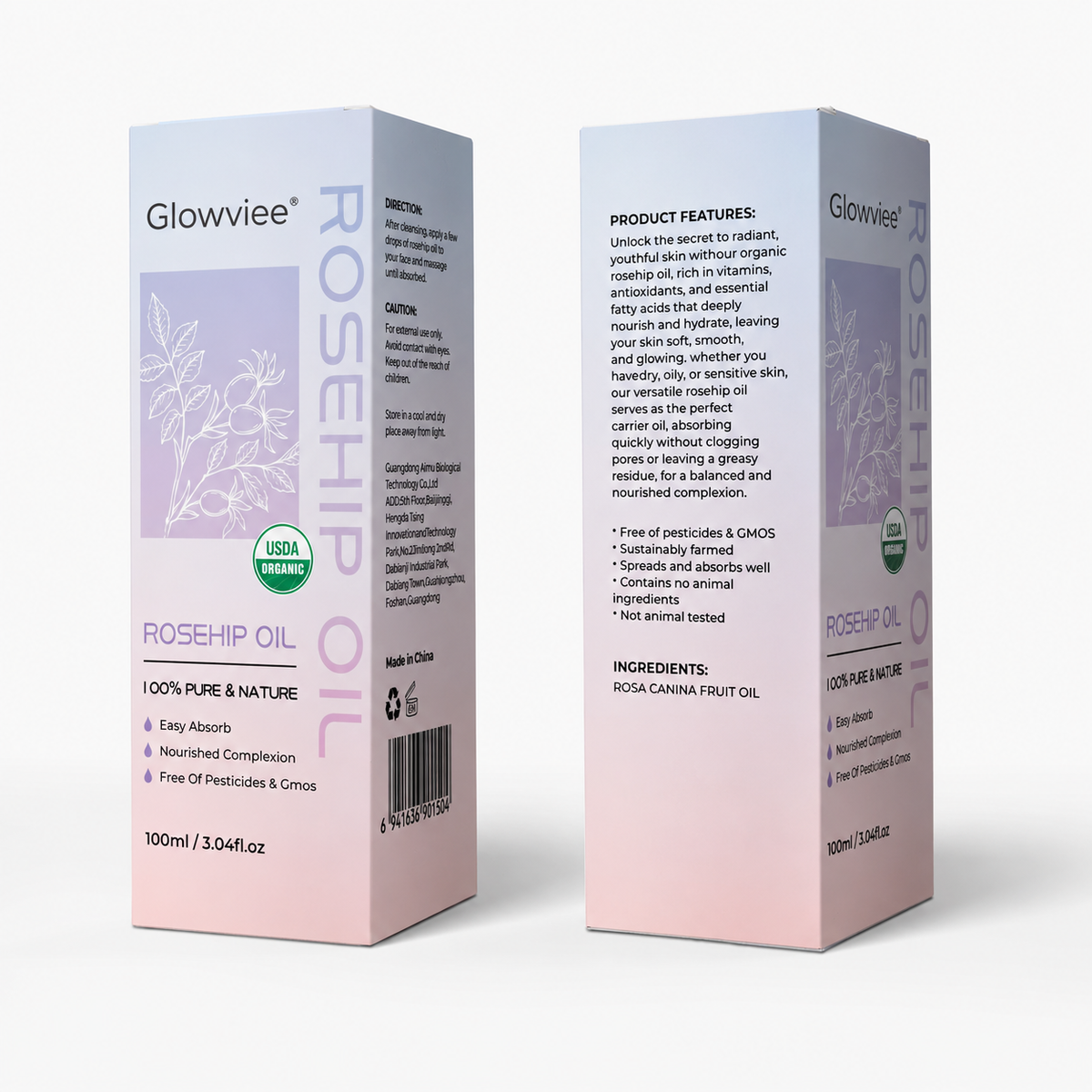 Glowviee™ Rosehip Sculpting Oil